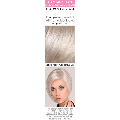  
Color Choices: Platin Mix / Platin Blonde Mix